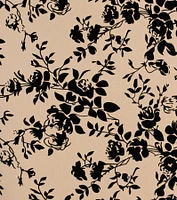 The Garden Floral Velvet Midi Dress