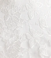 Enchanting Impression Butterfly Lace-Up Skater Dress