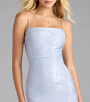Chic Masterpiece Low Back Lace Midi Dress