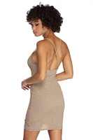 Send My Love Glitter Dress