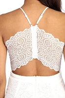Lace All Over Mini Dress