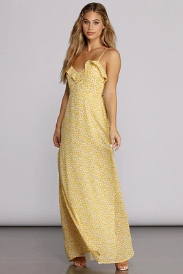 Daisy Darling Ruffled Maxi Dress