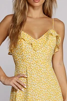 Daisy Darling Ruffled Maxi Dress