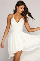 Send Me An Angel High Low Dress