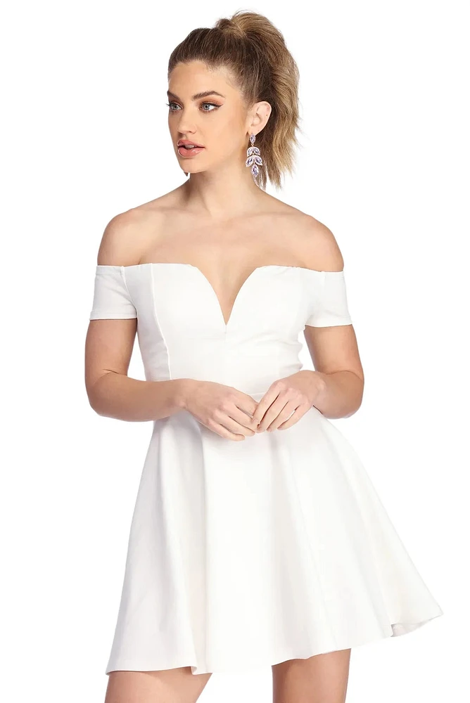Sweet Charm Skater Dress