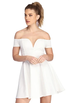 Sweet Charm Skater Dress