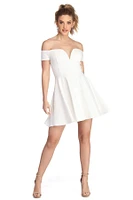 Sweet Charm Skater Dress
