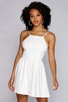 Give It A Whirl Mini Dress
