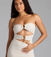 Tan Lines Cutout Bodycon Mini Dress