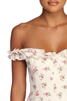 Smocked Spring Florals Dress