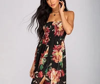 Flowy Floral Maxi Dress