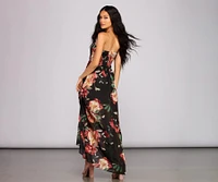 Flowy Floral Maxi Dress