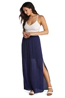 Crochet Cutie Maxi Dress