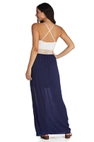 Crochet Cutie Maxi Dress