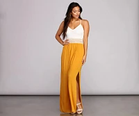 Crochet Cutie Maxi Dress