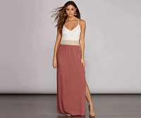 Crochet Cutie Maxi Dress