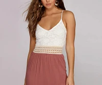 Crochet Cutie Maxi Dress