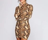 Chic And Sassy Mini Dress