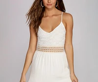 Crochet Cutie Maxi Dress