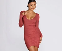 Ready To Ruche Mini Dress