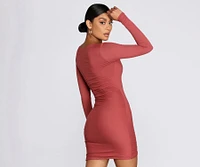 Ready To Ruche Mini Dress