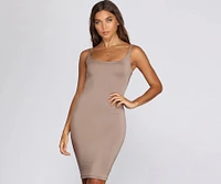 Necessary Basic Midi Dress