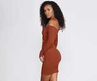 Casual Cut Out Mini Dress