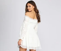 Linen Beauty Mini Dress