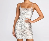 Smooth Charmer Velvet Mini Dress