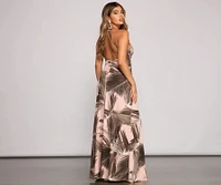 Stunning Beauty Tropical Maxi Dress