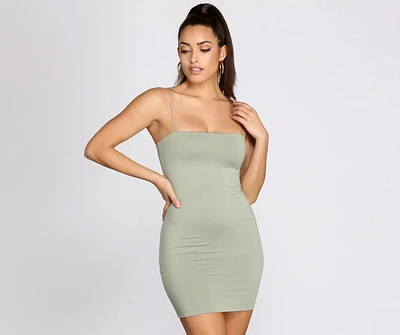 Too Fab Knit Mini Dress