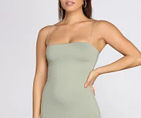 Too Fab Knit Mini Dress