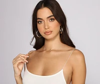 Classic Chic Scoop Neck Knit Mini Dress
