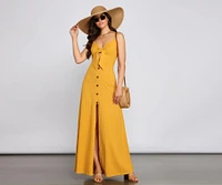 Casual Glam Ribbed Knit Maxi Dress