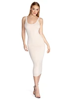 Basic Essentials Midi Dress