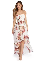 Flowy Floral Maxi Dress