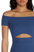 Such A Waist Off Shoulder Dress