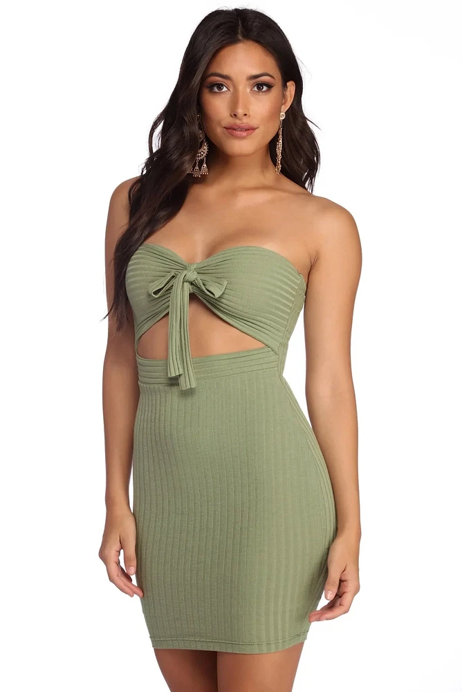 Tied With Style Mini Dress