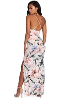 Blossom Florals Maxi Dress