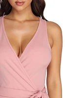 Hello Gorgeous Wrap Mini Dress