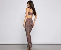 Carefree Bohemian Chic Cutout Maxi Dress