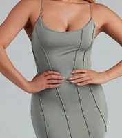 Picture Perfect Knit Mini Dress