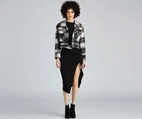 Keeping Knit Trendy Ribbed Midi Dress