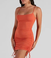 Casual Summer Mood Knit Mini Dress