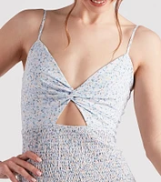 Effortless Weekend Vibes Floral Mini Dress