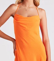 Sunset Moments A-Line Mini Dress