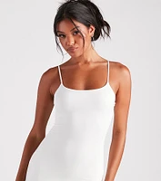 Looking Sensational Smooth Knit Maxi Dress