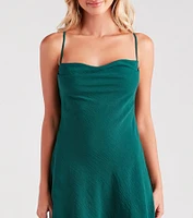 Sunset Moments A-Line Mini Dress