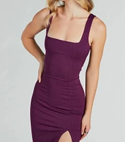 Favorite Tune Sleeveless Tank Midi Dress