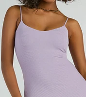 Always Admired Scoop Neck A-Line Mini Dress